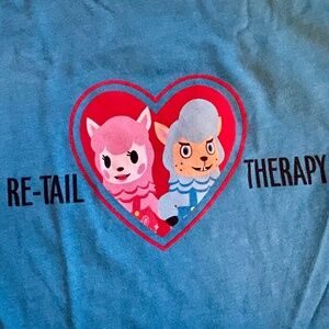 Nintendo Animal Crossing Retail Therapy tee -size XL